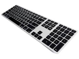 BACKLIT WIRELESS ALUMINUM KEYBOARD - SILVER/BLACK