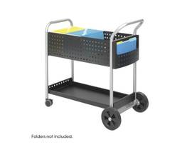 SAFCO CART SCOOT MAIL 32 WIDE BLK