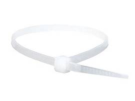 MONOPRICE CABLE TIE 8IN 40 LBS_100 PCS/PACK_WHITE