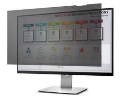 ROCSTOR PRIVACYVIEW FILTER FOR 24IN WIDESCREEN LCD MONITOR - GLOSSY / MATTE - UNFRAMED - COMPARABLE TO PF240W9B - TAA COMPLIANT - BLACK - 16:9