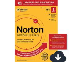 NORTON ANTIVIRUS PLUS 2GB CN 1U 1D 12MO