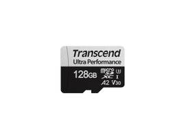 TRANSCEND INFO 128G MICROSD W/ ADPTR UHS-I U3 A2 ULTRA PERF/MANCE
