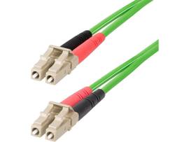 1M (3.3FT) LC TO LC (UPC) OM5 MULTIMODE FIBER OPTIC CABLE, 50/125 M DUPLEX LOMMF
