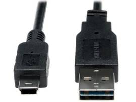 TRIPP LITE 3FT USB REVERSIBLE CBL M 5PIN MINI M3
