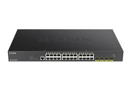 DLINK SMART MANAGED 24-PORT GB POE 370W 6KV