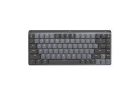 LOGITECH MX MECHANICAL MINI FOR MAC MINIMALIST WIRELESS ILLUMINATED KEYBOARD (TACTILE QUIET) (SPACE GREY)