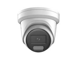 HIKVISION 8MP SMART HYBRID LIGHT FIXED TURRET, DARKFIGHTER S, ACUSENSE, 2.8MM, 130DB WDR, HEOP, POE/12VDC, BUILT-IN MICROPHONE.
