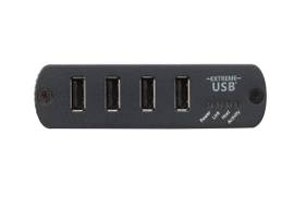 SWITCH 4PRT USB2.0CAT5 EXTENDER OVER LAN