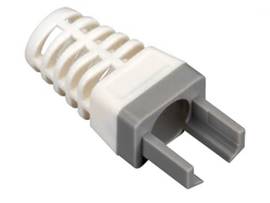 BLACK BOX CORP EZ-RJ45 CAT6 BOOT, 25-PACK, GRAY