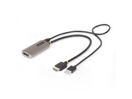 STARTECH 1FT (30CM) HDMI TO DISPLAYPORT ADAPTER CABLE, 8K 60HZ, ACTIVE HDMI 2.1