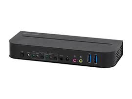 MONOPRICE BLACKBIRD 4K DISPLAYPORT 1.4 USB 3.0 2X1 KVM SWITCH_ 4K@60HZ_ HDR_ YCBCR 4:4:4_ HDCP 2.2