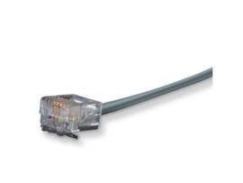 RJ-11 Modular Cable 4-Wire Straight-Pinning 14-ft. 4.2-m