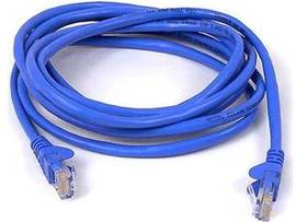 BELKIN CAT6,UTP,RJ45M/M,16 BLU,PATCH,SNAGLESS