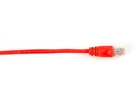 BLACK BOX CORP BBXCONN CAT6 PATCH CBL-UTP PVC SNAGLESS RED 6 FT 25 PACK