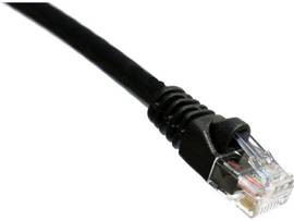 Patch Cable - RJ-45 - Male - Unshielded Twisted Pair (UTP) - 10 feet - Black