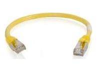 C2G 6IN CAT6 SNAGLESS STP CABLE-YLW