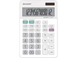 SHARP EL334WB TWIN POWER XL 12-DIGIT DISPLAY