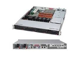 SUPERMICRO NR 1U STANDARD SC815TQ W/ REDUNDANT 500W