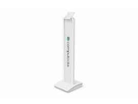 COMPULOCKS VESA BRANDABLE FLOOR STAND WHITE