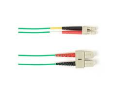 1m (3.2FT) SCLC GN OM1 MM Fiber Patch Cable INDR Zip OFNP
