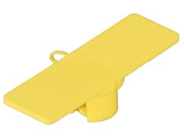 BLACK BOX CORP ID TAGS, 5/8INW X 2INL, PACK OF 10 FT911