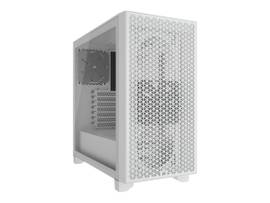 CORSAIR 3000D TEMPERED GLASS MID-TOWER, WHITE
