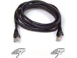 BELKIN CAT6,UTP,RJ45M/M,3 BLK,PATCH