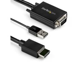 VGA to HDMI converter cable to connect any VGA device to any HDMI display - Inte