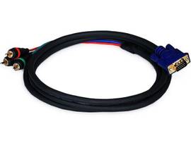 MONOPRICE 6FT VGA TO 3 RCA COMPONENT VIDEO CABLE (