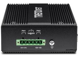 TRENDNET 6-PORT HARDENED INDUSTRIAL GIGABIT ULTRA POE DIN-RAIL SWITCH