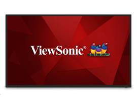 VIEWSONIC 55IN DISPLAY 3840X2160 RESOLUTION 290 CD/M2 BRIGHTNESS 16/7 OPERATION RATING BUILT-IN WI-FI