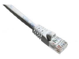 AXIOM 10FT CAT6 550MHZ S/FTP SHIELDED PATCH CABLE MOLDED BOOT (WHITE)