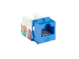 BLACK BOX CORP CAT6A KEYSTONE JACK BLUE