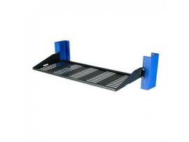 RACK SOLUTIONS 2POST FIXED SHELF 7IN VENTED, FLANGE UP