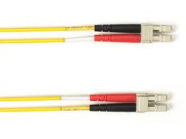 BLACK BOX CORP 10 GIG MM FO PATCH CABLE DUPLX, PVC, YL, LCLC