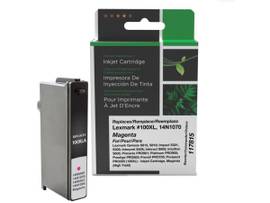 CLOVER IMAGING REMANUFACTURED HIGH YIELD MAGENTA INK CARTRIDGE REPLACEMENT FOR LEXMARK #100XL