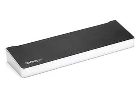 STARTECH USB-C DOCK 3 VIDEO OUTPUTS, 60W PD - 4X USB-A, 1X USB-C 5GBPS, NIC, HEADSET, K-SLOT - TRIPLE MONITOR ON MACBOOK AIR/PRO M1/M2/M3 - COMPATIBLE