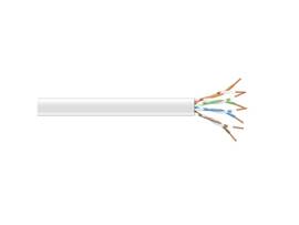 Ethernet Cable - Unshielded Twisted Pair (UTP) - 1000feet Length - White - 23 AW