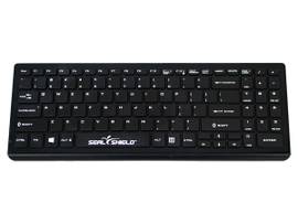 SEAL SHIELD CLEANWIPE PRO KEYBOARD - IP68 COMPACT USB BLACK
