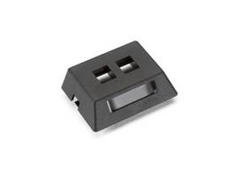BLACK BOX CORP MODULAR FURNITURE FACEPLATE, 2 WPT459-MF