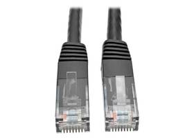 TRIPP LITE MOLDED PATCH RJ45 M/M 550MHZ BLACK 1