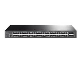 TP-LINK JETSTREAM 48-PORT GIGABIT L2+MANAGED SWITCH WITH 4 10GE SFP+ SLOTS.