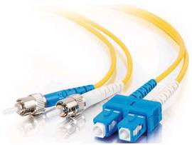 LEGRAND-ORTRONICS 2M SC-ST 9/125 OS1/2 DPX SM TAA FBR-Yellow