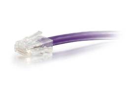 C2G 50FT CAT6 NON BOOTED PATCH CBL PURPLE
