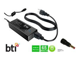 BATTERY TECH BTI 492-BBHO-BTI 19V 65W AC ADAPTER FOR DELL