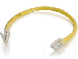 C2G 7FT CAT6 NON BOOTED PATCH CBL YELLOW