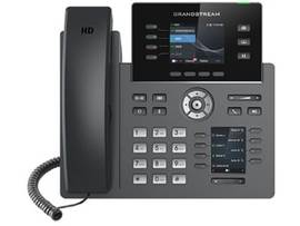 GRANDSTREAM 4 LINES, 4 SIP ACCOUNTS,  2.8 IN + 2.4 IN SCRN (COLOR), POE + GIGE