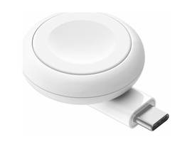 BELKIN PORTABLE USB-C APPLE WATCH CHARGER - WHITE