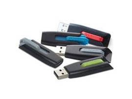 VERBATIM 32GB STORE N GO V3 USB 3.2 GEN 1  FLASH DRIVE  5PK  ASSORTED