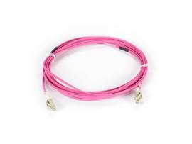 BLACK BOX CORP OM4 10/40/100G FIBER CABLE ERIKA VIOLET LCLC 3M
